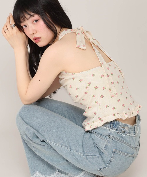 Heather(ヘザー)の「ホルターネックリボンキャミ 1046895(その他トップス・レディース・イエロー系その他/ブラック系その他/ホワイト系その他・FREE)」の20枚目の写真