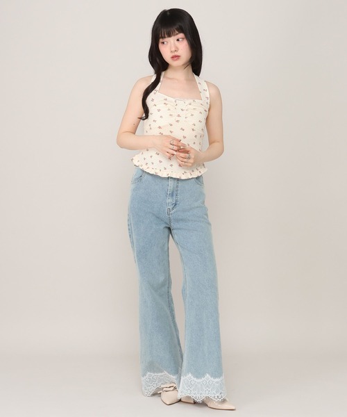 Heather(ヘザー)の「ホルターネックリボンキャミ 1046895(その他トップス・レディース・イエロー系その他/ブラック系その他/ホワイト系その他・FREE)」の21枚目の写真