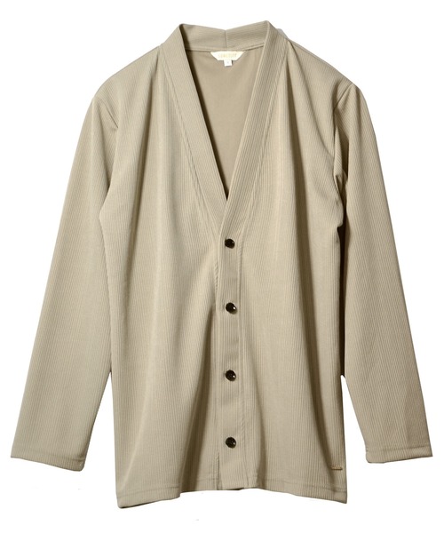 SOMEDIFF(サムディフ)の「【SOMEDIFF】シアーサマーカーディガン メンズ トップス 夏服(カーディガン/ボレロ・メンズ・ブラック/グレイッシュベージュ/オリーブ・XL/L/M/S)」の17枚目の写真