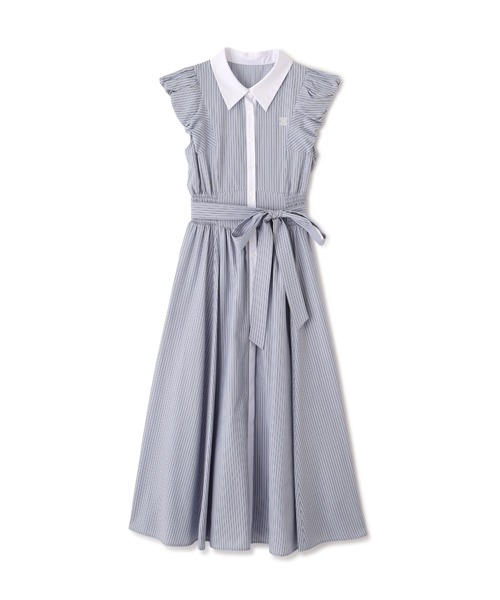 JILL by JILL STUART(ジルバイジルスチュアート)の「袖バルーンシャツワンピース(ワンピース・レディース・ブラック系その他/ブルー系その他/ネイビー・FREE)」の21枚目の写真