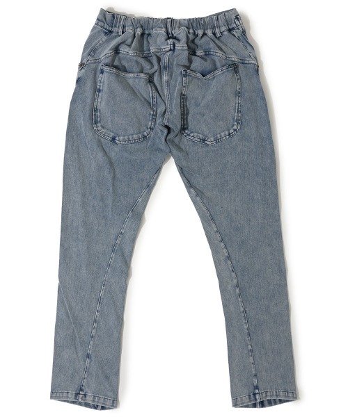 Bukta(バクタ)の「立体シルエット 4WAYストレッチ イージーデニムパンツ(デニムパンツ・メンズ・ライトブルー/チャコール/ダークブルー・MEDIUM/LARGE)」の9枚目の写真