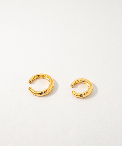 TOM WOOD（トムウッド）の「【TOMWOOD/トムウッド】Ear Cuff Slim Gold　ゴールド　イヤーカフ　ユニセックス（イヤーカフ・レディース・ゴールド・S/M）」の2枚目の写真