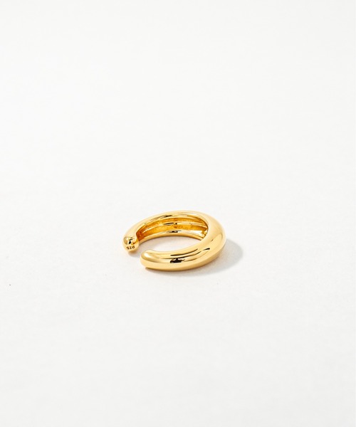 TOM WOOD（トムウッド）の「【TOMWOOD/トムウッド】Ear Cuff Slim Gold　ゴールド　イヤーカフ　ユニセックス（イヤーカフ・レディース・ゴールド・S/M）」の4枚目の写真