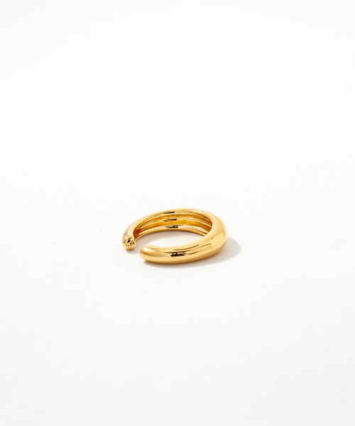 TOM WOOD（トムウッド）の「【TOMWOOD/トムウッド】Ear Cuff Slim Gold　ゴールド　イヤーカフ　ユニセックス（イヤーカフ・レディース・ゴールド・S/M）」の8枚目の写真