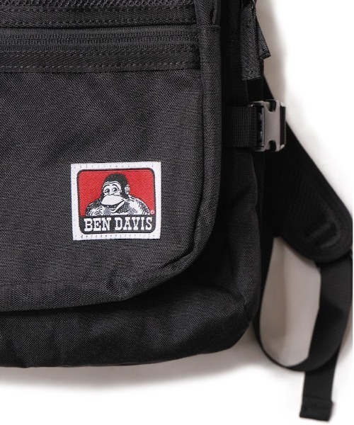 BEN DAVIS(ベンデイビス)の「BEN DAVIS ベンデイビス NEW MESH XL PACK BDW-8301(バックパック/リュック・メンズ・ブラック系その他/ブラック×ホワイト・FREE)」の19枚目の写真