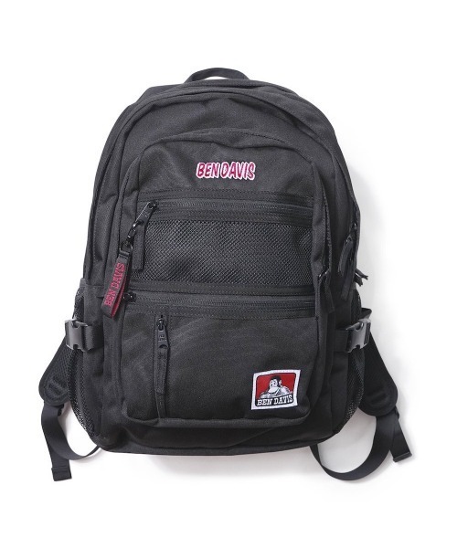 BEN DAVIS(ベンデイビス)の「BEN DAVIS ベンデイビス NEW MESH XL PACK BDW-8301(バックパック/リュック・メンズ・ブラック系その他/ブラック×ホワイト・FREE)」の22枚目の写真