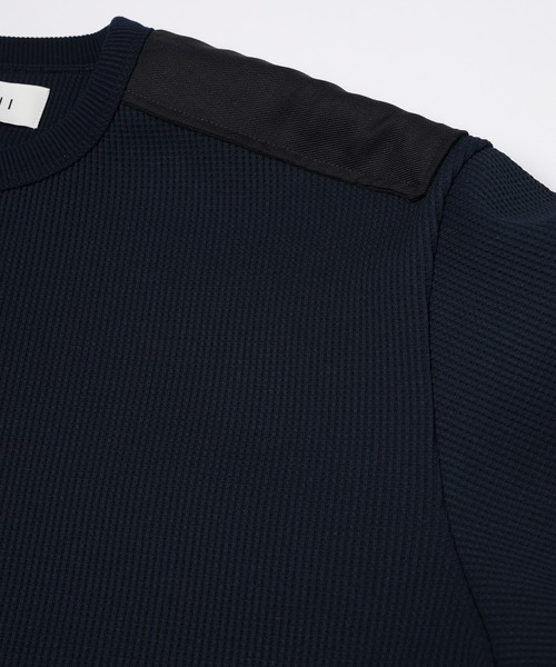 CULLNI(クルニ)の「Urban Waffle Command Henley Neck Pullover(Tシャツ/カットソー・メンズ・オフホワイト/ブルーグレー/ブラック/ネイビー・2/1)」の20枚目の写真