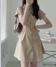 YUGA_YGMC Korean-style Shirt dress