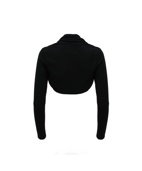 oddoneout（オッドワンアウト）の「BALLERINA DRAPE CARDIGAN LIGHT BLACK（カーディガン/ボレロ・レディース・その他・FREE）」の2枚目の写真