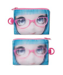 ITZAVIBE（イッザバイブ）の「CAT GIRL CARD WALLET - MINT（財布）」