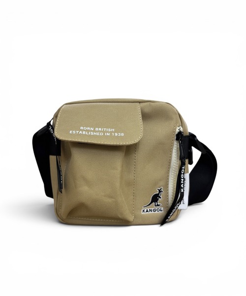 CHELSEA New York(チェルシーニューヨーク)の「KANGOL SYSTEM MINI SHOULDER(ボディバッグ/ウエストポーチ・メンズ・チャコールグレー/ベージュ/ブラック/ブラックミックス・FREE)」の4枚目の写真