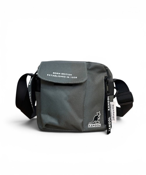 CHELSEA New York(チェルシーニューヨーク)の「KANGOL SYSTEM MINI SHOULDER(ボディバッグ/ウエストポーチ・メンズ・チャコールグレー/ベージュ/ブラック/ブラックミックス・FREE)」の3枚目の写真