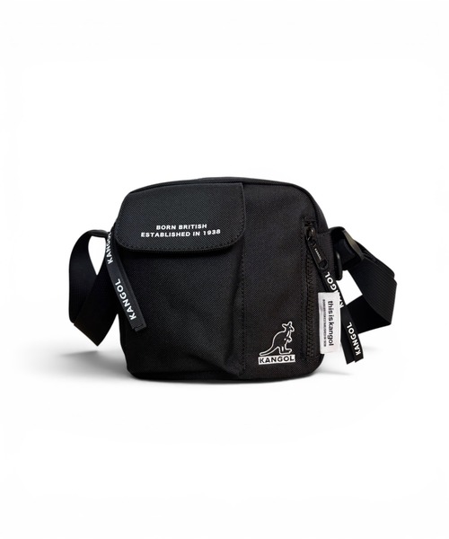 CHELSEA New York(チェルシーニューヨーク)の「KANGOL SYSTEM MINI SHOULDER(ボディバッグ/ウエストポーチ・メンズ・チャコールグレー/ベージュ/ブラック/ブラックミックス・FREE)」の2枚目の写真