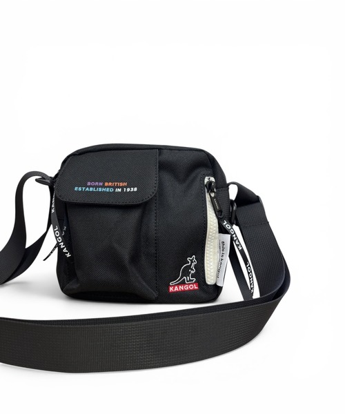 CHELSEA New York(チェルシーニューヨーク)の「KANGOL SYSTEM MINI SHOULDER(ボディバッグ/ウエストポーチ・メンズ・チャコールグレー/ベージュ/ブラック/ブラックミックス・FREE)」の5枚目の写真