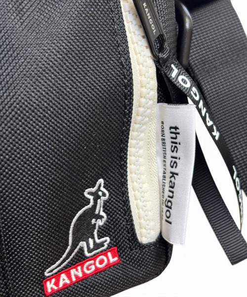 CHELSEA New York(チェルシーニューヨーク)の「KANGOL SYSTEM MINI SHOULDER(ボディバッグ/ウエストポーチ・メンズ・チャコールグレー/ベージュ/ブラック/ブラックミックス・FREE)」の6枚目の写真