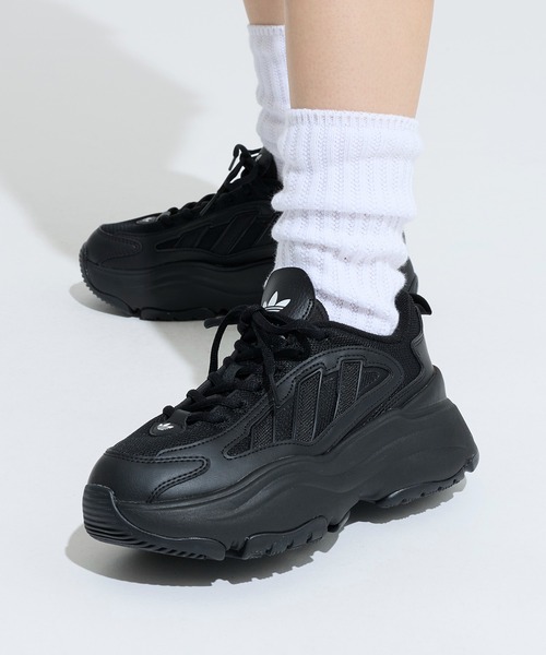 adidas(アディダス)の「オズガイア / Ozgaia / 厚底スニーカー / アディダスオリジナルス adidas Originals(スニーカー・レディース・ブラック・22.0cm/22.5cm/23.0cm/23.5cm/24.0cm/24.5cm/25.0cm/25.5cm/26.0cm/26.5cm/27.0cm/27.5cm/28.0cm)」の12枚目の写真