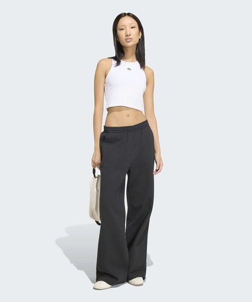 adidas(アディダス)の「エッセンシャル リブ タンクトップ / アディダスオリジナルス adidas Originals(タンクトップ・レディース・ホワイト・XX-LARGE/LARGE/MEDIUM/SMALL/X-LARGE/X-SMALL)」の5枚目の写真