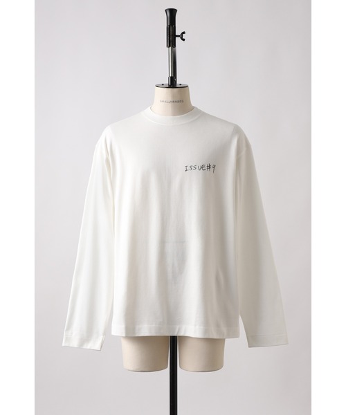 SHINYAKOZUKA(シンヤコヅカ)の「issue#9(L/S tee)(ISSUE#9)(その他トップス・メンズ・ホワイト系その他/ブラック・SMALL/X-SMALL/LARGE/MEDIUM)」の3枚目の写真