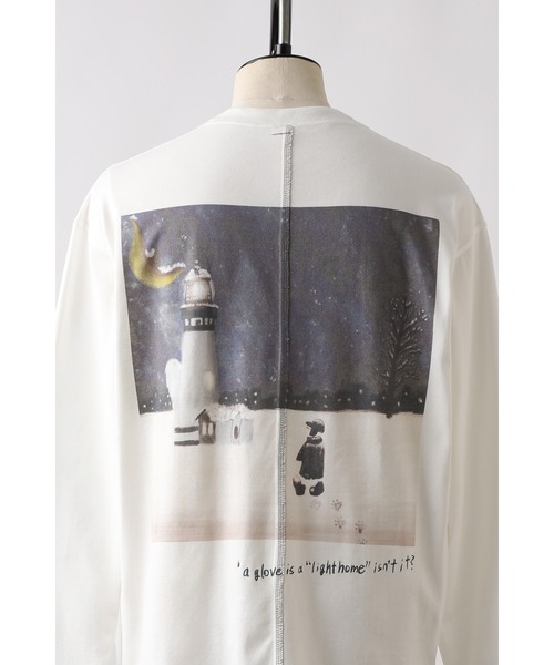 SHINYAKOZUKA(シンヤコヅカ)の「issue#9(L/S tee)(ISSUE#9)(その他トップス・メンズ・ホワイト系その他/ブラック・SMALL/X-SMALL/LARGE/MEDIUM)」の6枚目の写真