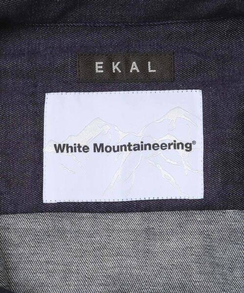 WHITE MOUNTAINEERING(ホワイトマウンテニアリング)の「『別注』White Mountaineering×EKAL MID GUSSET SLEEVE EYELET POCKET SHIRTS(シャツ/ブラウス・メンズ・ブルー・3/2)」の19枚目の写真