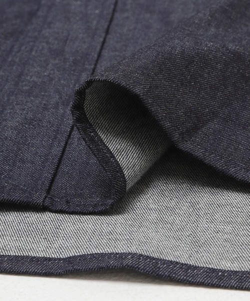 WHITE MOUNTAINEERING(ホワイトマウンテニアリング)の「『別注』White Mountaineering×EKAL MID GUSSET SLEEVE EYELET POCKET SHIRTS(シャツ/ブラウス・メンズ・ブルー・3/2)」の18枚目の写真