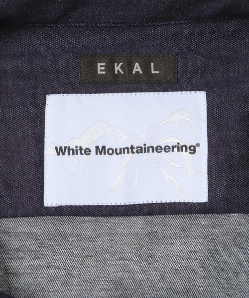 WHITE MOUNTAINEERING(ホワイトマウンテニアリング)の「『別注』White Mountaineering×EKAL MID GUSSET SLEEVE EYELET POCKET SHIRTS(シャツ/ブラウス・メンズ・ブルー・3/2)」の19枚目の写真