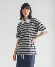 MET ラグビーカラーTシャツ