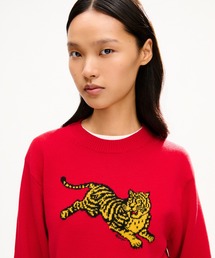 RWS KENZO JUMPING TIGER PLACED JUMPER