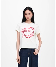MARC JACOBS（マークジェイコブス）の「CANAL ST APPLE LOGO FEMME TEE/カナル ST アップル ロゴ フェム ティー（Tシャツ/カットソー）」