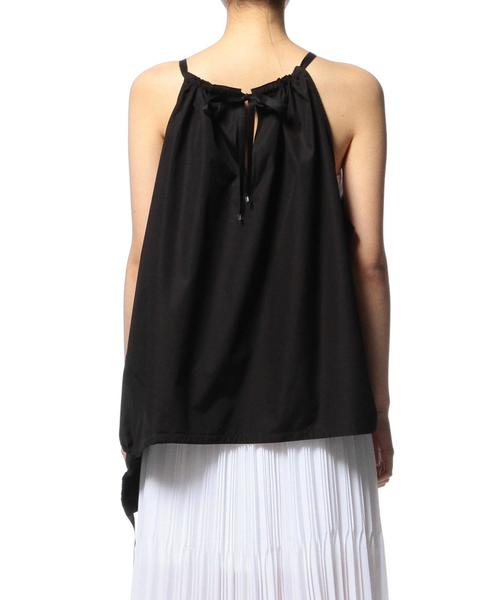 ASTRAET（アストラット）の「ASTRAET（アストラット） ドローストリングノースリーブ（シャツ/ブラウス・レディース・ホワイト/ブラック・FREE）」の5枚目の写真