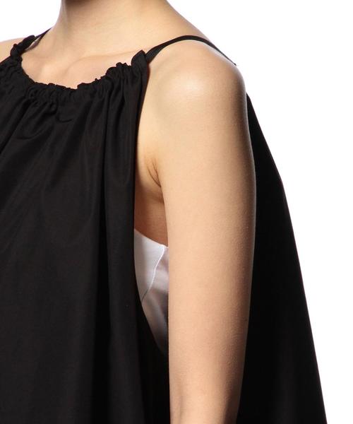 ASTRAET（アストラット）の「ASTRAET（アストラット） ドローストリングノースリーブ（シャツ/ブラウス・レディース・ホワイト/ブラック・FREE）」の9枚目の写真