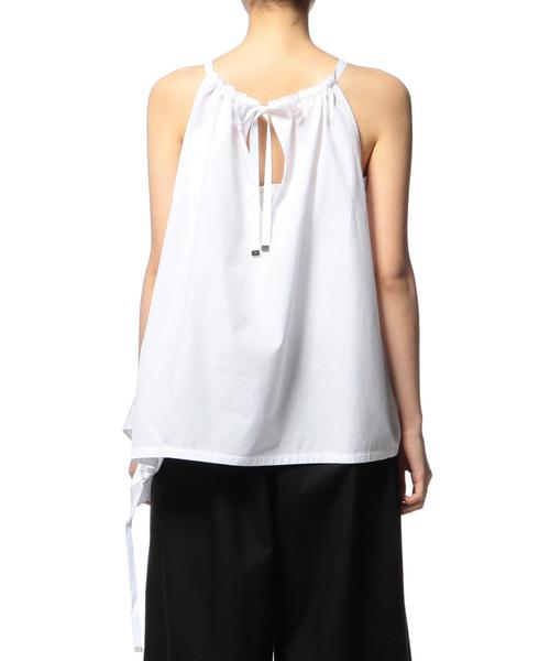 ASTRAET（アストラット）の「ASTRAET（アストラット） ドローストリングノースリーブ（シャツ/ブラウス・レディース・ホワイト/ブラック・FREE）」の3枚目の写真