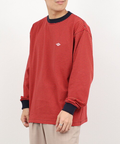 NOLLEY’S(ノーリーズ)の「【DANTON/ダントン】長袖Tシャツ LONG SLEEVE T-SHIRT(DT-C0200)(Tシャツ/カットソー・メンズ・ブラック系その他3/ベージュ系その他3/ブルー系その他7/ピンク系その他3・S/M/L/XL)」の22枚目の写真