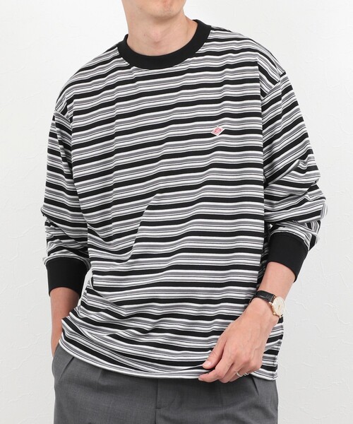 NOLLEY’S(ノーリーズ)の「【DANTON/ダントン】長袖Tシャツ LONG SLEEVE T-SHIRT(DT-C0200)(Tシャツ/カットソー・メンズ・ブラック系その他3/ベージュ系その他3/ブルー系その他7/ピンク系その他3・S/M/L/XL)」の20枚目の写真