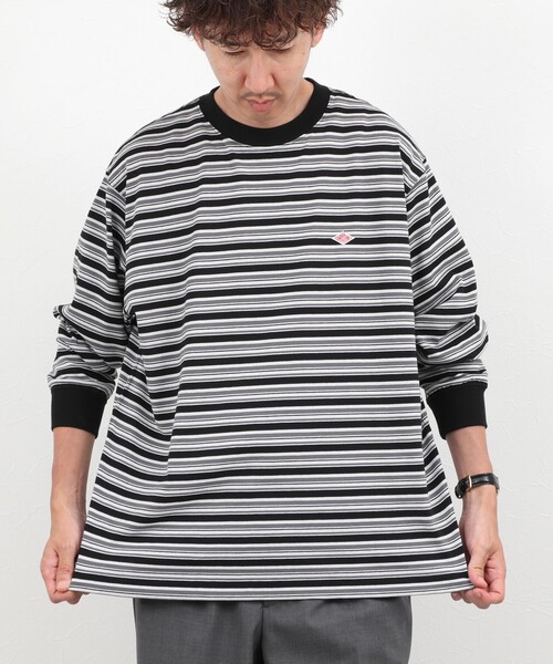 NOLLEY’S(ノーリーズ)の「【DANTON/ダントン】長袖Tシャツ LONG SLEEVE T-SHIRT(DT-C0200)(Tシャツ/カットソー・メンズ・ブラック系その他3/ベージュ系その他3/ブルー系その他7/ピンク系その他3・S/M/L/XL)」の21枚目の写真