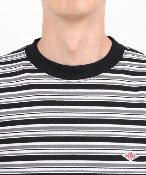 NOLLEY’S(ノーリーズ)の「【DANTON/ダントン】長袖Tシャツ LONG SLEEVE T-SHIRT(DT-C0200)(Tシャツ/カットソー・メンズ・ブラック系その他3/ベージュ系その他3/ブルー系その他7/ピンク系その他3・S/M/L/XL)」の8枚目の写真
