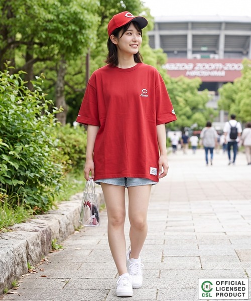 1111clothing(ワンフォークロージング)の「【セ・リーグ】NEW JACK プロ野球 オーバーサイズTシャツ / Professional Baseball Oversized T-Shirt(Tシャツ/カットソー・メンズ・ネイビー/レッド/イエロー/ブルー/ダークブルー/ホワイト系1/ホワイト系2/ホワイト系3/ホワイト系4/ホワイト系5・S/M/L/XL)」の16枚目の写真