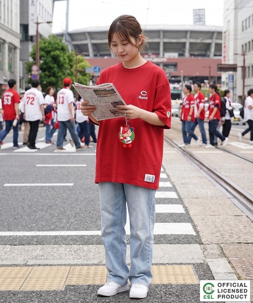 1111clothing(ワンフォークロージング)の「【セ・リーグ】NEW JACK プロ野球 オーバーサイズTシャツ / Professional Baseball Oversized T-Shirt(Tシャツ/カットソー・メンズ・ネイビー/レッド/イエロー/ブルー/ダークブルー/ホワイト系1/ホワイト系2/ホワイト系3/ホワイト系4/ホワイト系5・S/M/L/XL)」の18枚目の写真