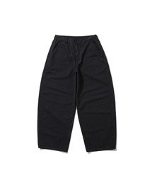 [Kracker House] Side Line Chino Pants - Black