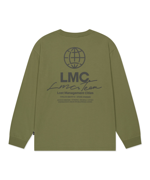 LMCの「SIGNATURE COMBO LONG SLV TEE olive(Tシャツ/カットソー・レディース・その他・LARGE/X-LARGE/SMALL/MEDIUM)」の1枚目の写真
