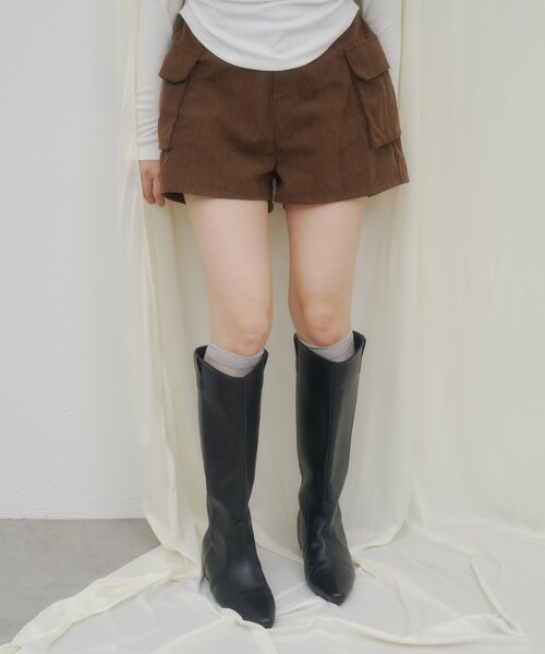 DISCOAT(ディスコート)の「【umm.】ウエスタンブーツ(ブーツ・レディース・ベージュ/ブラック・MEDIUM/LARGE)」の3枚目の写真
