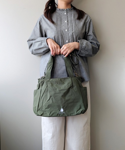 SELF+SERVICE（セルフサービス）の「シマエナガ　W2WAYショルダーバッグ（ショルダーバッグ・レディース・ブラック/ライトブラウン/グリーン・フリー）」の3枚目の写真
