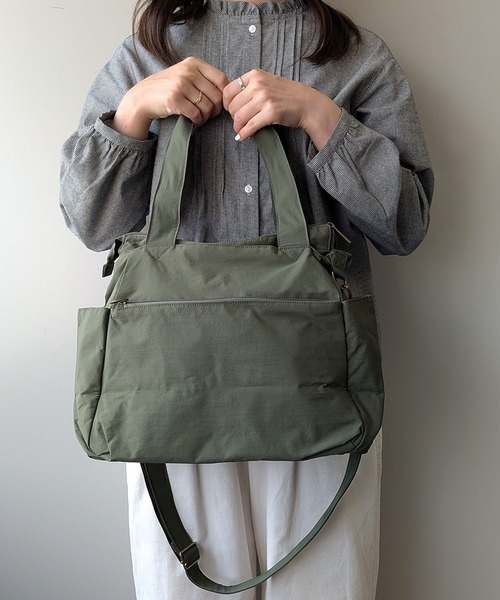 SELF+SERVICE（セルフサービス）の「シマエナガ　W2WAYショルダーバッグ（ショルダーバッグ・レディース・ブラック/ライトブラウン/グリーン・フリー）」の6枚目の写真