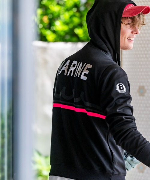 muta marine(ムータ・マリン)の「muta MARINE/ムータ マリン/別注Set-up Hoodie Back Metal(パーカー・メンズ・グレー/ブラック・LARGE/SMALL/X-LARGE/MEDIUM)」の5枚目の写真