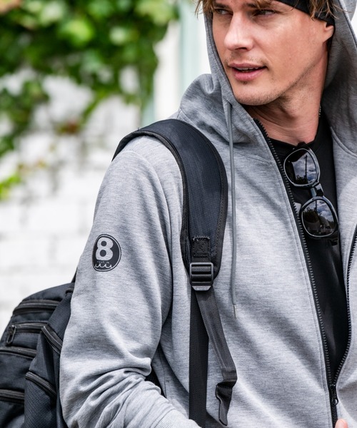 muta marine(ムータ・マリン)の「muta MARINE/ムータ マリン/別注Set-up Hoodie Back Metal(パーカー・メンズ・グレー/ブラック・LARGE/SMALL/X-LARGE/MEDIUM)」の10枚目の写真
