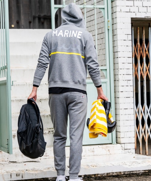 muta marine(ムータ・マリン)の「muta MARINE/ムータ マリン/別注Set-up Hoodie Back Metal(パーカー・メンズ・グレー/ブラック・LARGE/SMALL/X-LARGE/MEDIUM)」の12枚目の写真