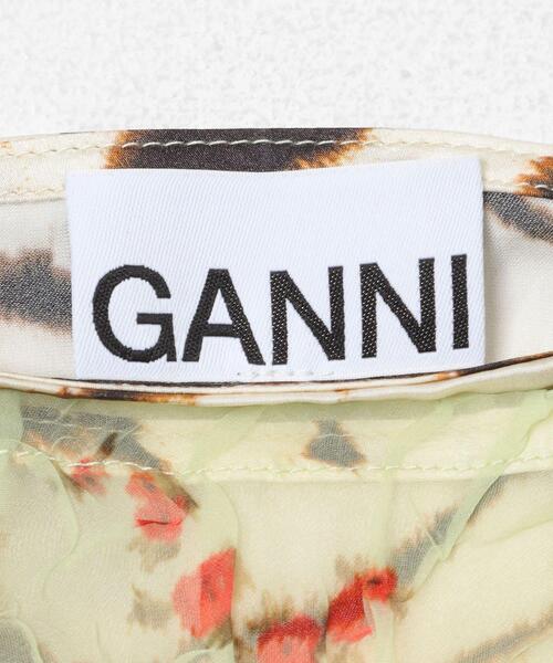 GANNI(ガニー)の「GANNI PRINTED STRETCH SATIN SKIRT(スカート・レディース・その他1・36)」の7枚目の写真