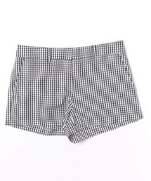 ギンガム コットン ショートパンツ
