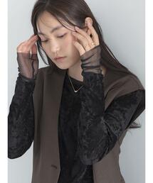 フロッキーチュールトップス