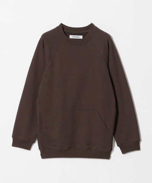 green label relaxing(グリーンレーベルリラクシング)の「【別注】【WEB限定】<3/2 WORKS>クラシック スウェット(スウェット・メンズ・パープル/ダークブラウン/ライトグレー/ダークグレー/ピンク・S/XL/L/M)」の17枚目の写真